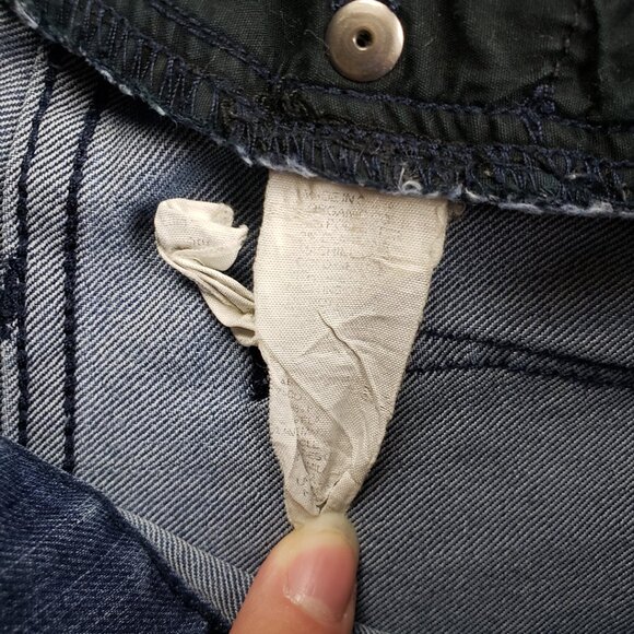 PrAna Dark Wash Blue Jeans Size 8/29 Slim Straight Leg Stretch Denim Low Rise - Picture 11 of 14